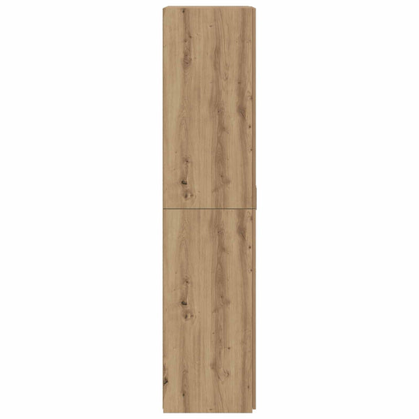 Highboard 2er Set Artisan Eiche 80x42x185cm