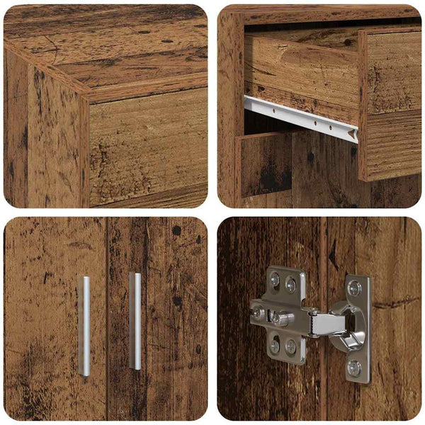 Altholz Badschrank 80 cm
