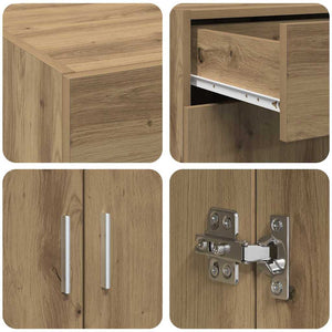 Badschrank Artisan-Eiche 80 cm
