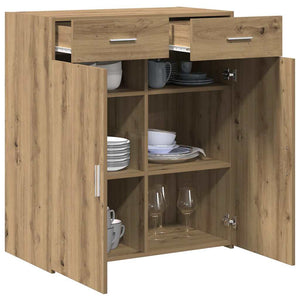 Badschrank Artisan-Eiche 80 cm