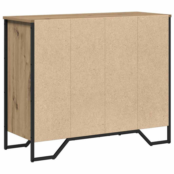 Kommode mit Schubladen, Artisan-Eiche, 2er-Set
