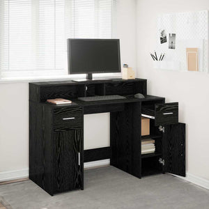 Schreibtisch Schwarze Eiche 120 cm