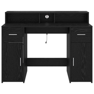Schreibtisch Schwarze Eiche 120 cm