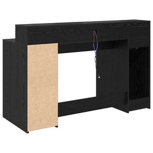 Schreibtisch Schwarze Eiche 140 cm