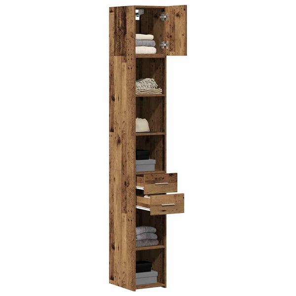 Altholz Aufbewahrungsschrank, 2er Set