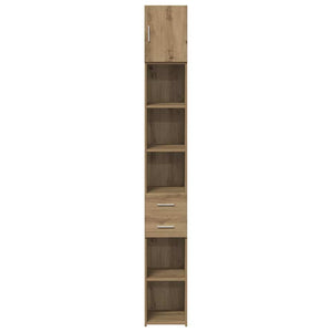 Aufbewahrungsschrank 2er Set Artisan-Eiche