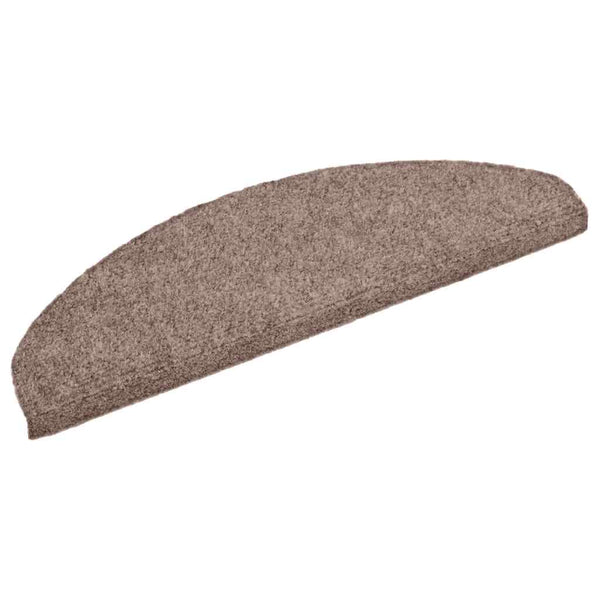 Selbstklebende Stufenmatten, 20er Set, Hellbraun