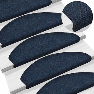 Selbstklebende Stufenmatten Marineblau 20er Set