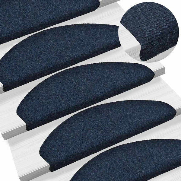 Selbstklebende Stufenmatten Marineblau 20er Set