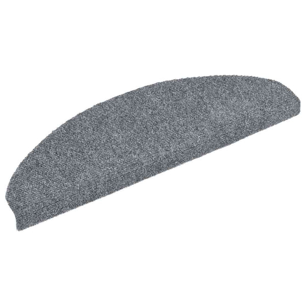 Selbstklebende Stufenmatten, 30er Set, Hellgrau