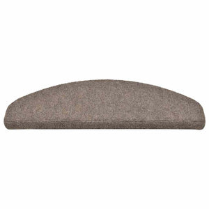 Stufenmatten Selbstklebend Beige Halbrund 30er Set