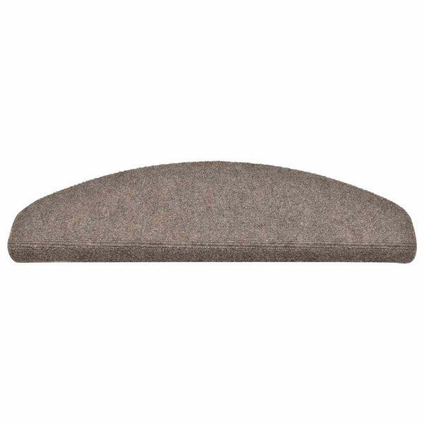 Stufenmatten Selbstklebend Beige Halbrund 30er Set