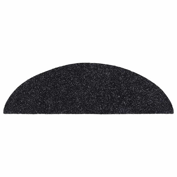 Selbstklebende Stufenmatten, 20er Set, Schwarz