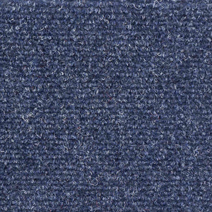 Selbstklebende Stufenmatten Blau Halbrund, 20er Set