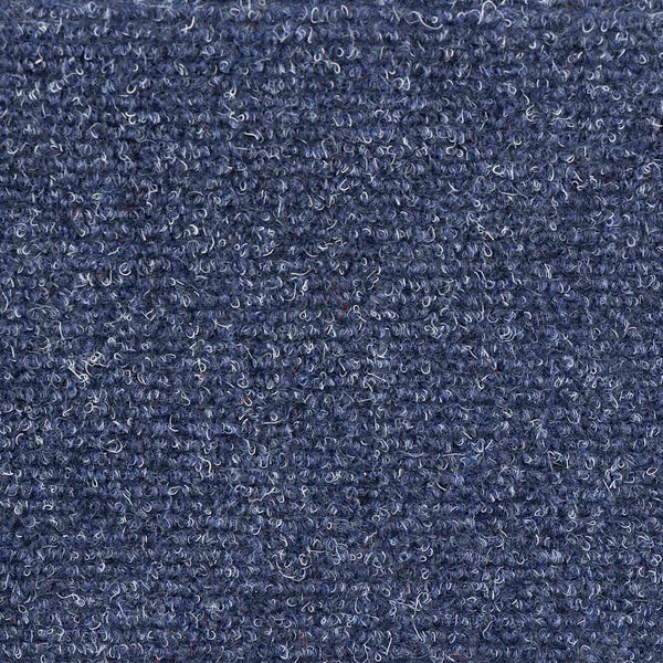 Selbstklebende Stufenmatten Blau Halbrund, 20er Set