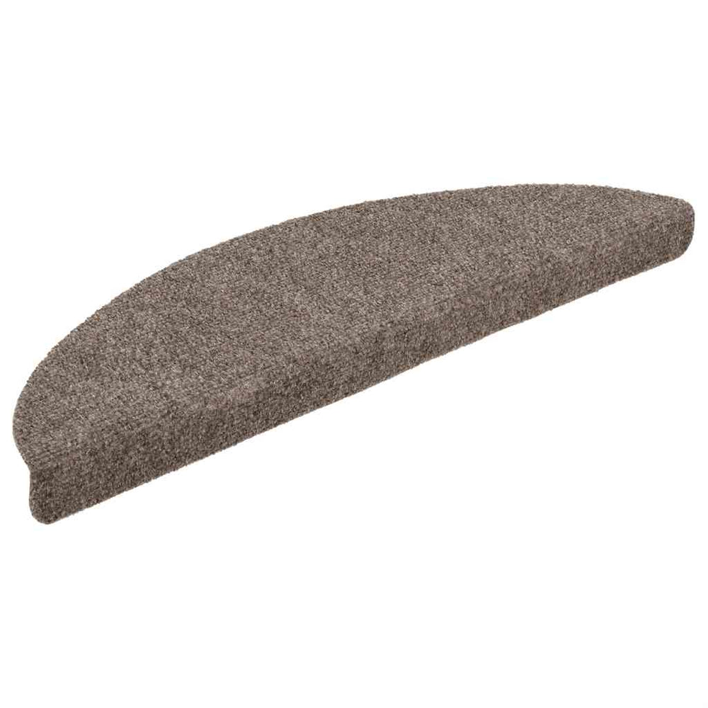 Selbstklebende Stufenmatten Beige Halbrund 20 Stk.