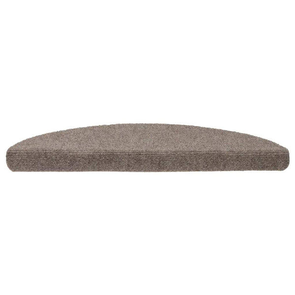 Selbstklebende Stufenmatten Beige Halbrund 20 Stk.