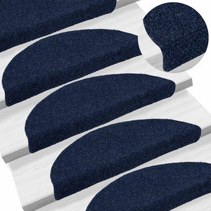 Selbstklebende Stufenmatten Marineblau 30er Set