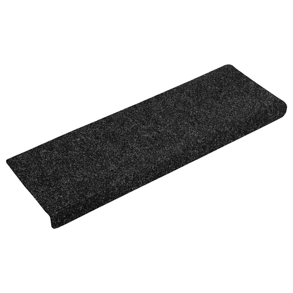 Selbstklebende Stufenmatten, 30 Stk. Schwarz