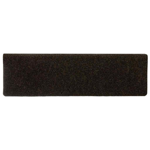 Selbstklebende Stufenmatten Dunkelbraun 65x21cm 30er Set