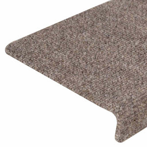Selbstklebende Stufenmatten, 30 Stk., Beige