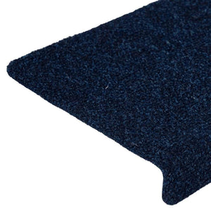 Selbstklebende Stufenmatten Marineblau 30er Set