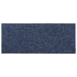 Selbstklebende Stufenmatten Grau Blau 60x25 cm, 30 Stk.