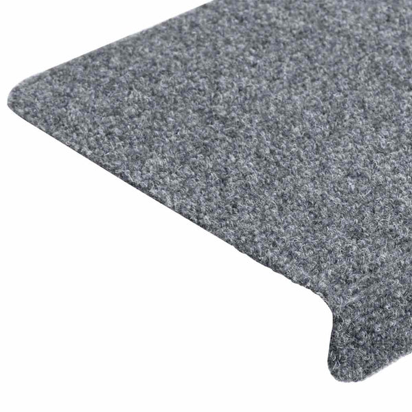 Selbstklebende Stufenmatten, 20er Set, Hellgrau