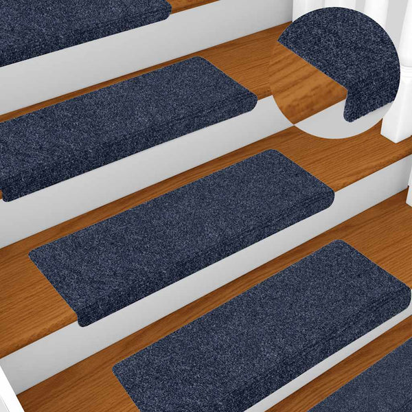 vidaXL Tapis de Marche Auto-adhésifs 20 pcs 65x21x4 cm Anthracite Bord Rectangulaire