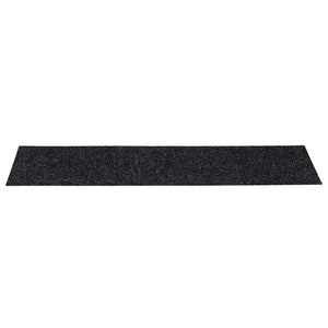 Selbstklebende Stufenmatten 76x20 cm, 30 Stk Schwarz