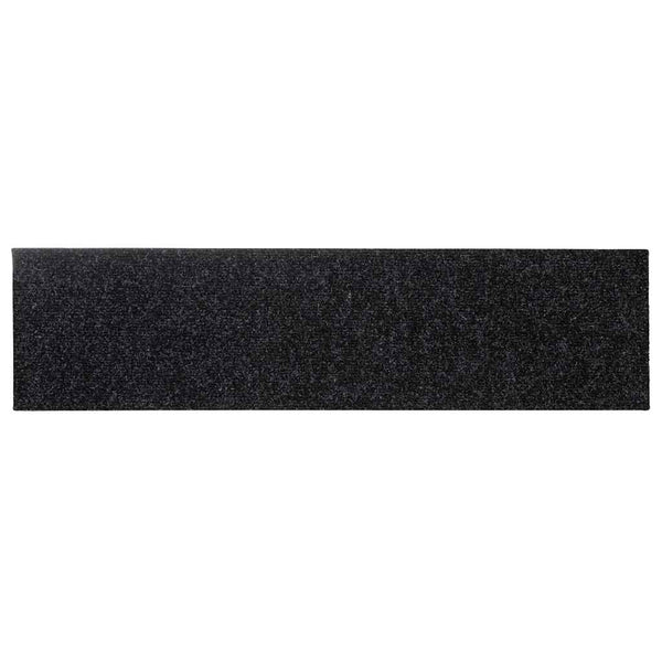 Selbstklebende Stufenmatten 76x20 cm, 30 Stk Schwarz