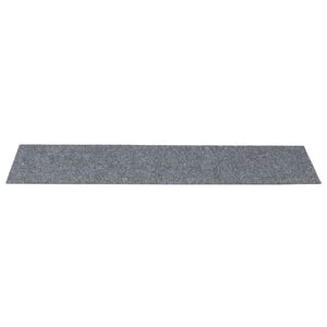 Selbstklebende Stufenmatten Hellgrau 76x20cm 30er Set