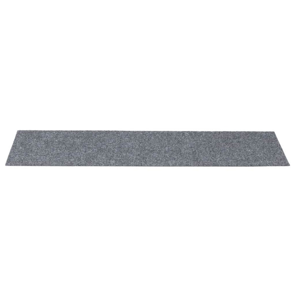 Selbstklebende Stufenmatten Hellgrau 76x20cm 30er Set
