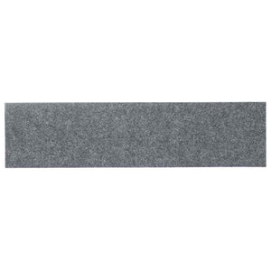 Selbstklebende Stufenmatten Hellgrau 76x20cm 30er Set