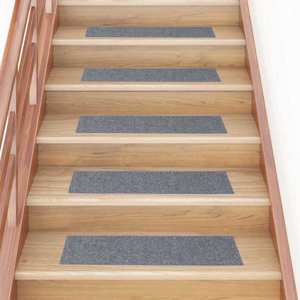 Selbstklebende Stufenmatten Hellgrau 76x20cm 30er Set
