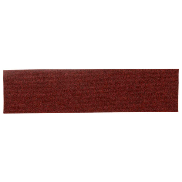 Selbstklebende Stufenmatten Bordeauxrot 76x20cm, 30 Stk.