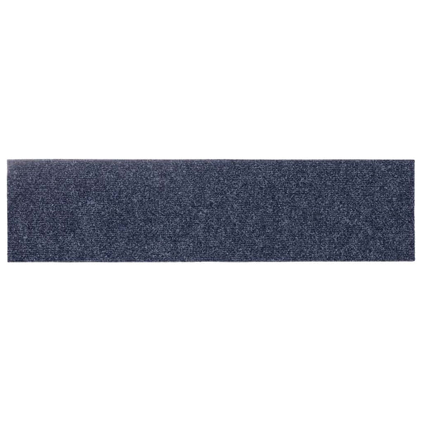Selbstklebende Stufenmatten Grau Blau 76x20cm, 30 Stk.