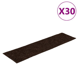 Selbstklebende Stufenmatten Braun 76x20cm, 30er Set