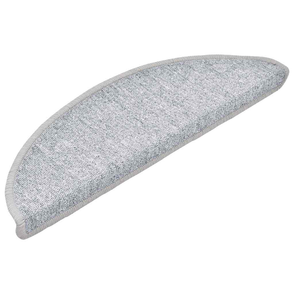 Hellgraue Stufenmatten Halbrund 30 Stk. 56x17x3 cm