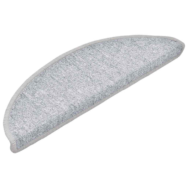 Hellgraue Stufenmatten Halbrund 30 Stk. 56x17x3 cm