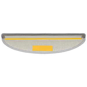 Hellgraue Stufenmatten Halbrund 30 Stk. 56x17x3 cm