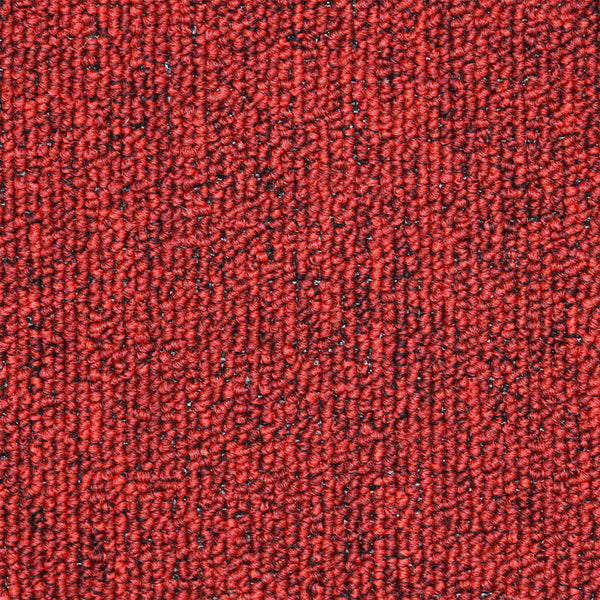 vidaXL Tapis de marches 30 pcs 56x17x3 cm Rouge Semi-circulaire