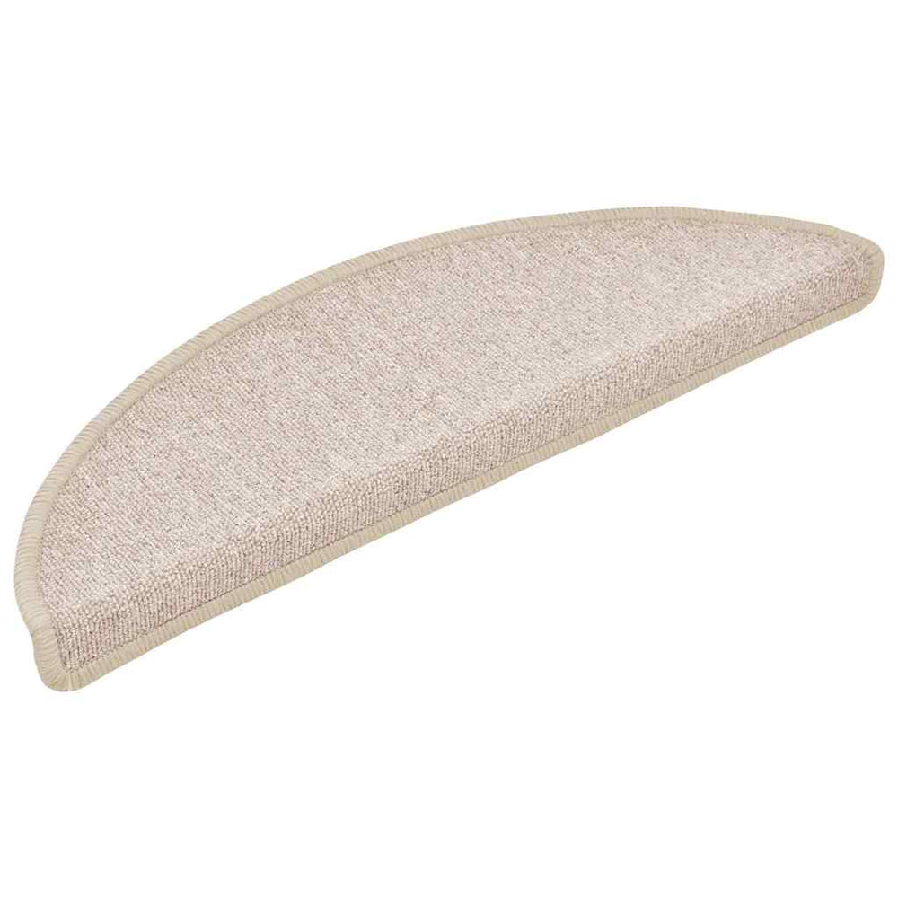 Stufenmatten Halbrund Taupe 56x17 cm, 30er Set