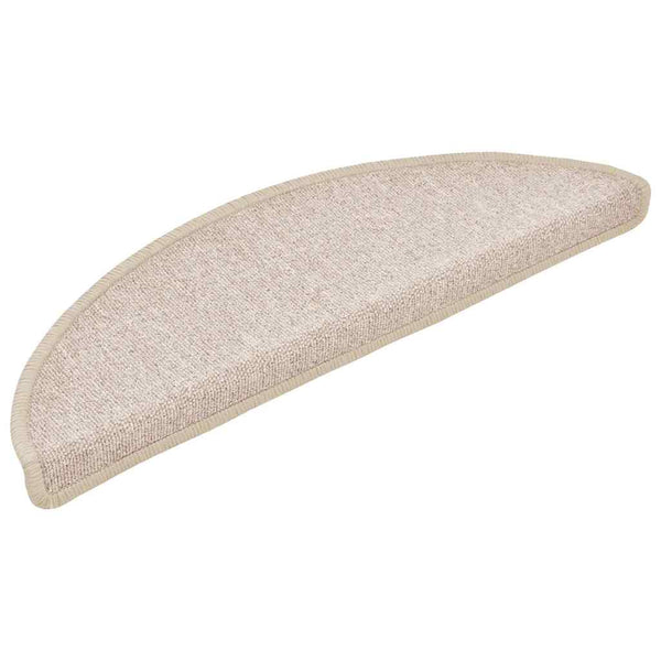 Stufenmatten Halbrund Taupe 56x17 cm, 30er Set