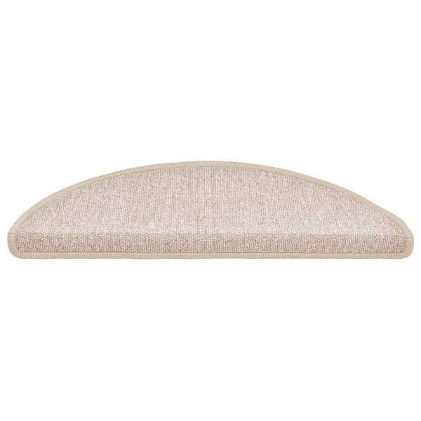 Stufenmatten Halbrund Taupe 56x17 cm, 30er Set
