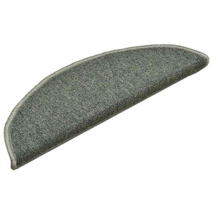 Stufenmatten Dunkelgrün Halbrund 56x17 cm, 30er Set