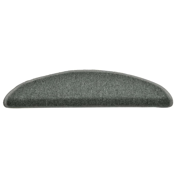 Stufenmatten Dunkelgrün Halbrund 56x17 cm, 30er Set