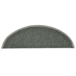Stufenmatten Dunkelgrün Halbrund 56x17 cm, 30er Set