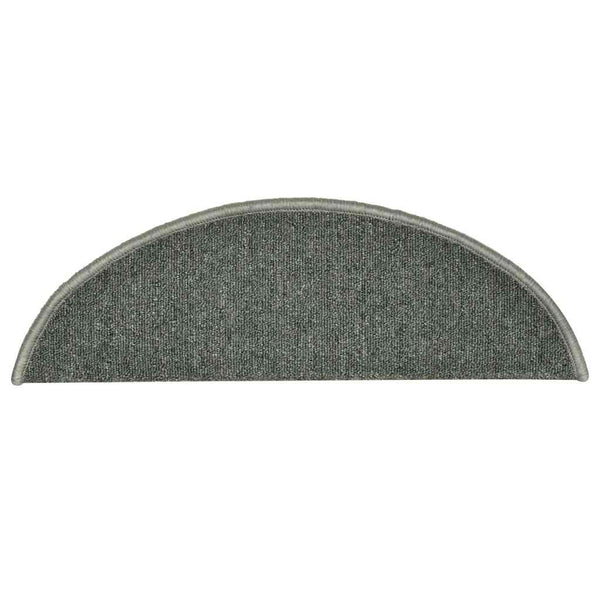 Stufenmatten Dunkelgrün Halbrund 56x17 cm, 30er Set