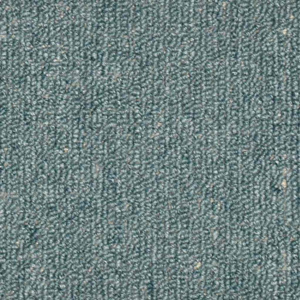 Seeblaue Treppenmatten Halbrund 56x17 cm, 30er Set
